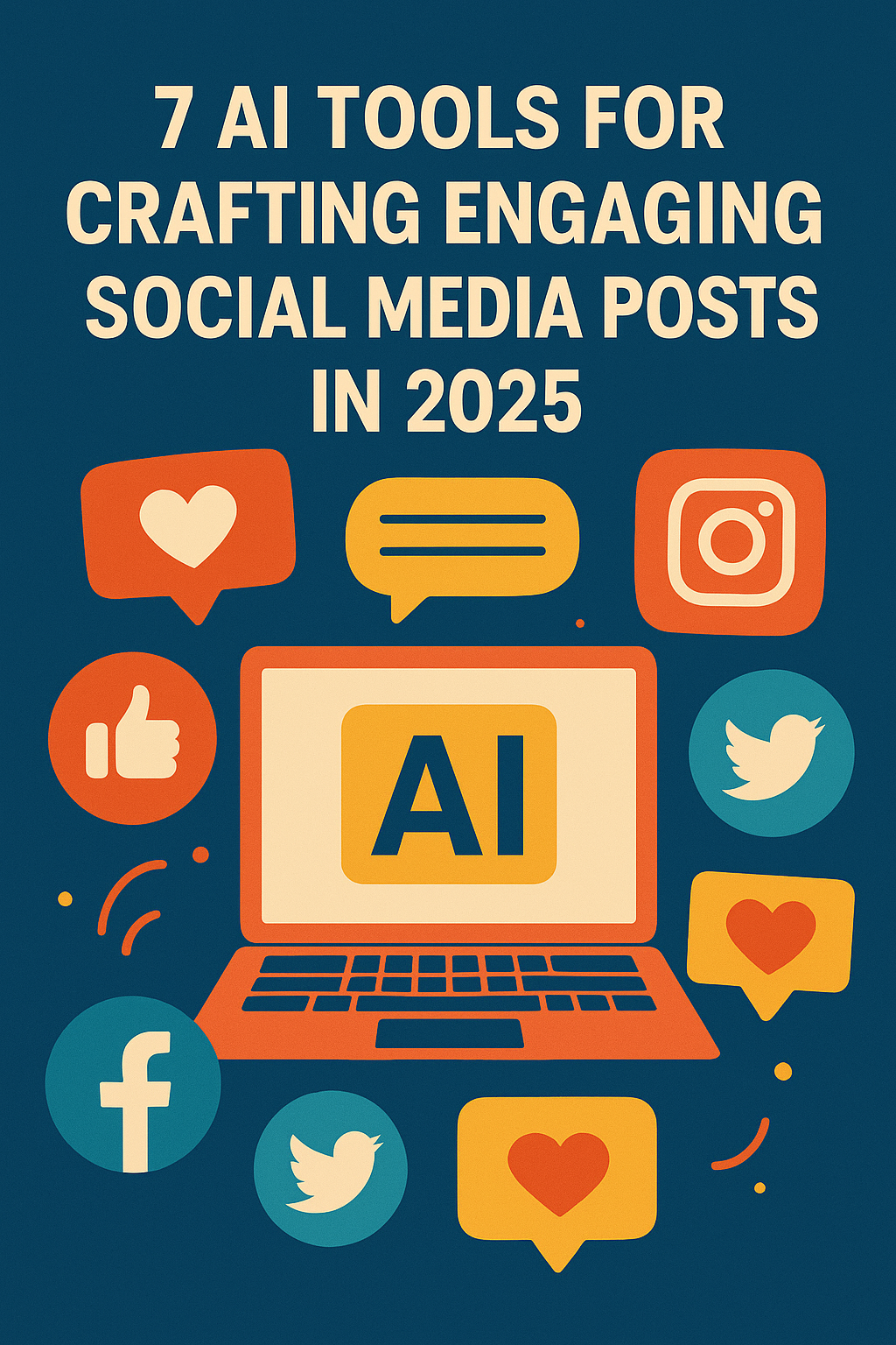 7 AI Tools for Crafting Engaging Social Media Posts in 2025